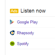 Google Testing Music Pay Per Click Ads in Knowledge Graphs