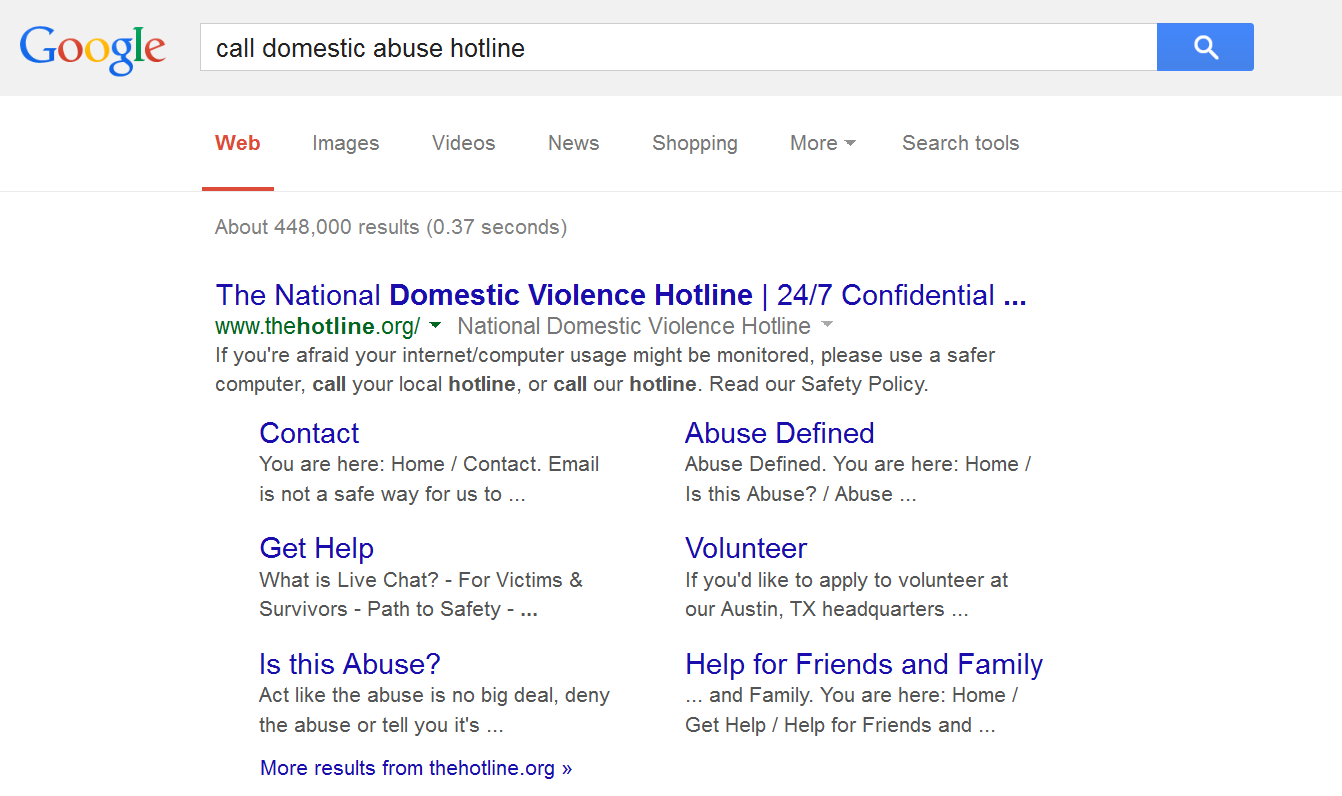 call domestic abuse