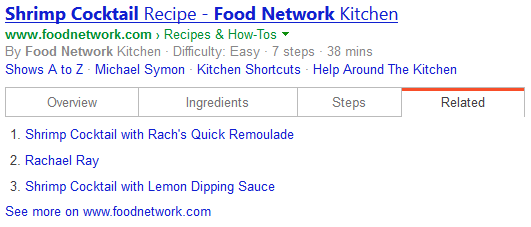 Bing Search Adds Enhanced Recipe Tabbed Answer Boxes