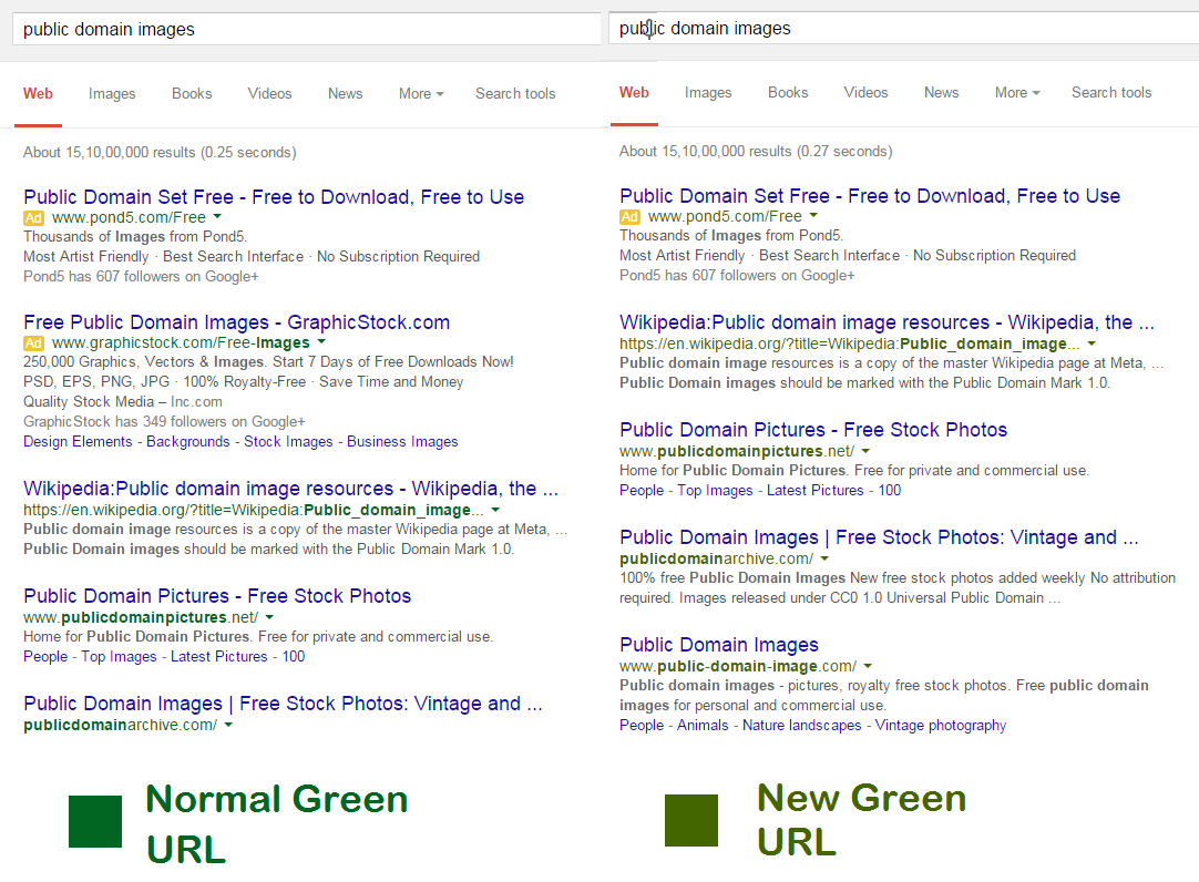 google green url