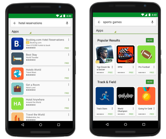 cultura O en cualquier sitio Google AdWords Launches App Install Ads on Google Play