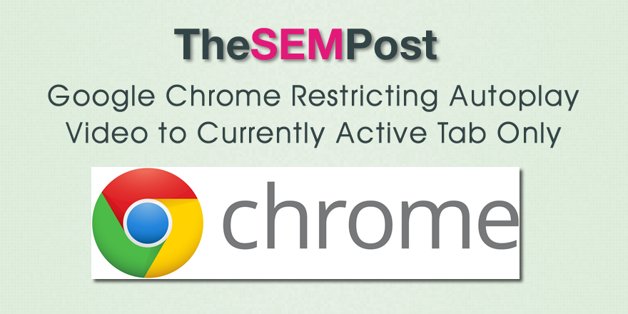 how to turn off chrome autoplay video