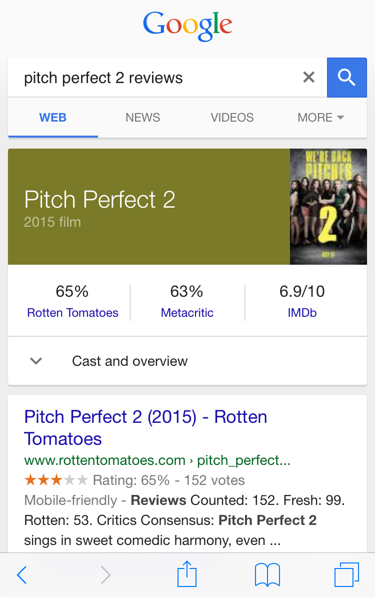 google movie reviews mobile