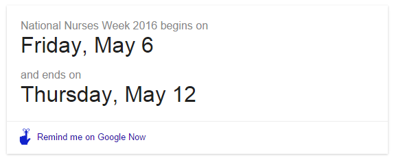 New Google Knowledge Cards With Multiple Dates