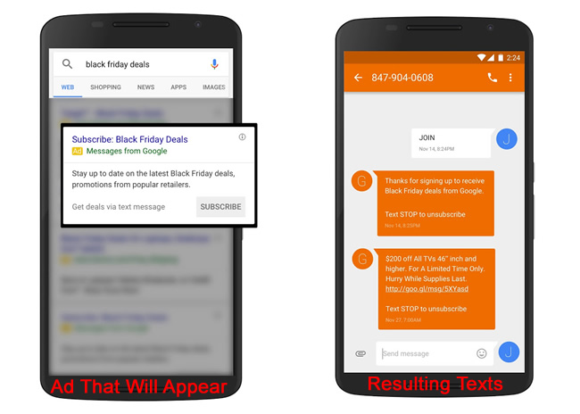 Google AdWords Launches Holiday Snippets & Texts