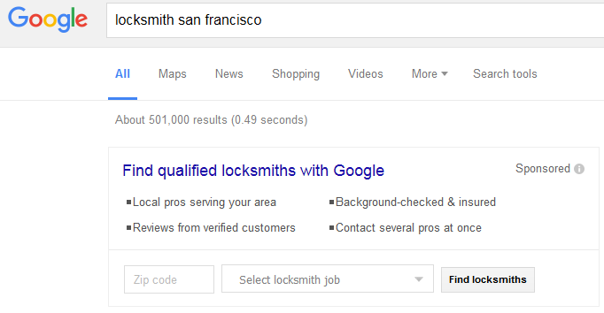 Google Testing New Style of Local Home Services Ads