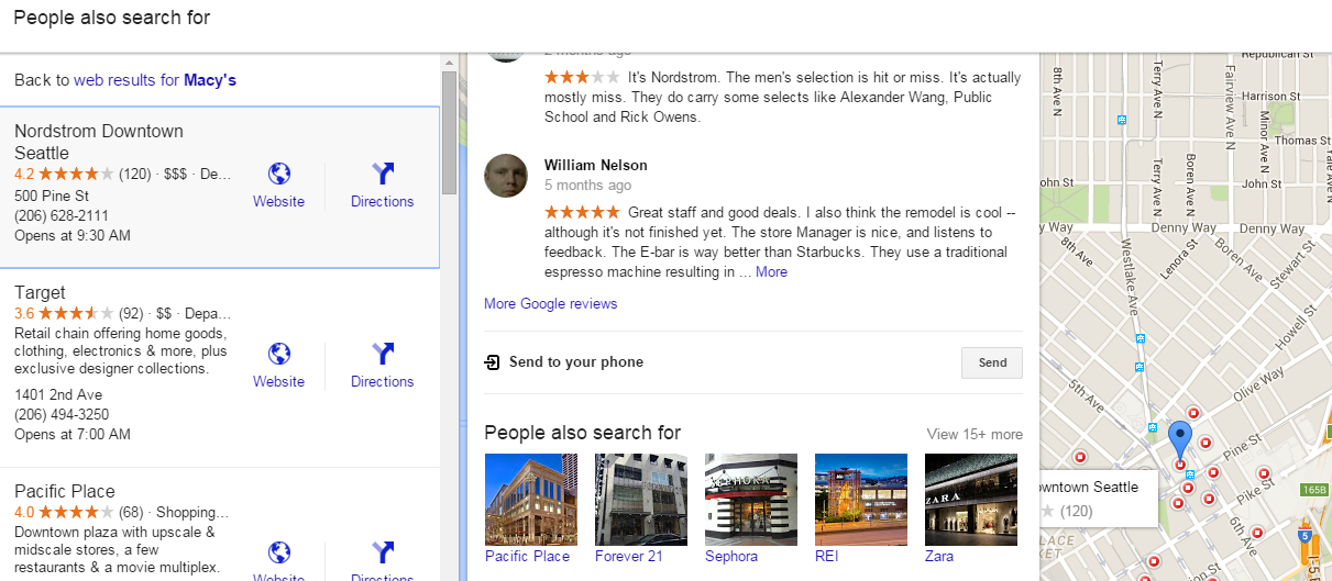 Google Local Knowledge Panel Adds “Send to Your Phone” Option