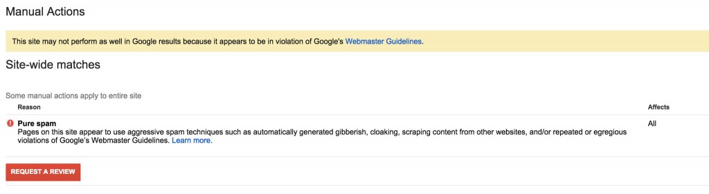 major spam problems 2