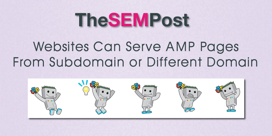 amp pages subdomain
