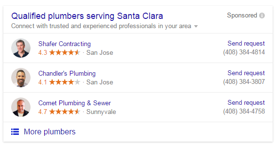google home service ads no description