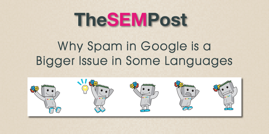 google spam languages