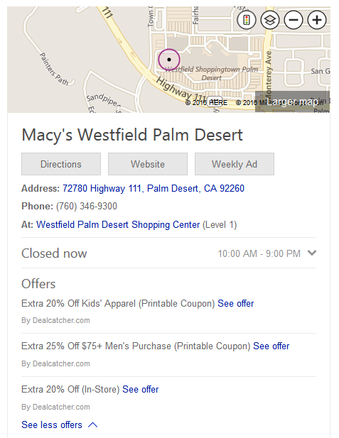 bing local kp coupon codes 2