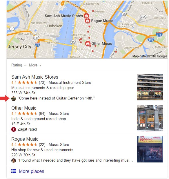 google local 3 pack mini review