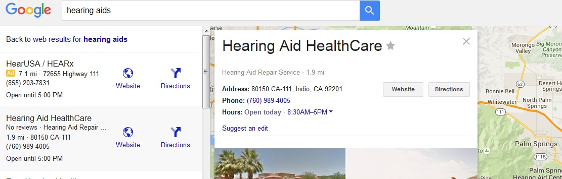Google Showing Ads on Local Finder Page; Mimics Organic Results