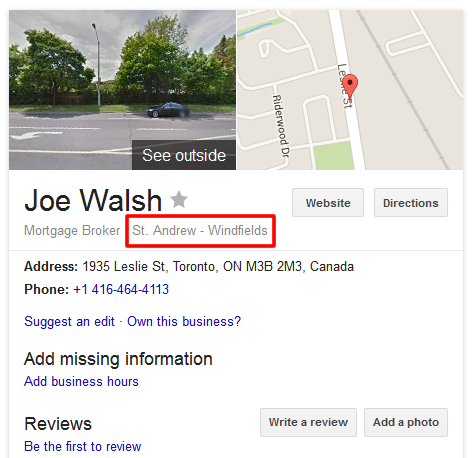 google neighborhood 2