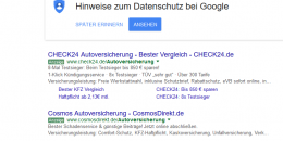 Google AdWords Testing New Olive Green AdWords Ads Tag