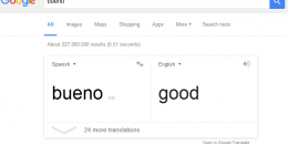 Google Adds Translations of Short Queries to Search Results