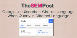 Google Lets Searchers Choose Language When Query In Different Language