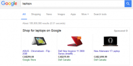 Google Testing Product Listing Ads With 3, 4 or 6 Products at Top of Search Results
