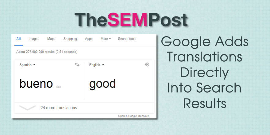 google translate serps