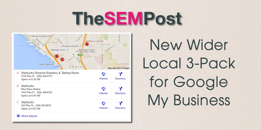 wider local 3 pack google my business