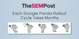 Each Google Panda Rollout Cycle Takes Months