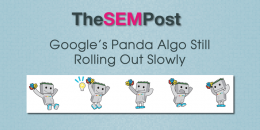 Google’s Panda Algo Still Rolling Out Slowly