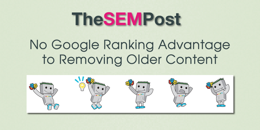 google older content ranking