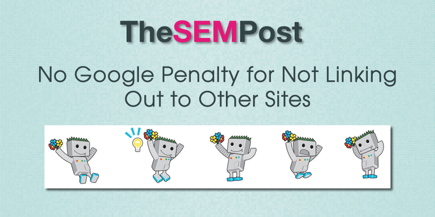 google penalty not linking out