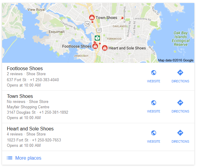 google local new icons
