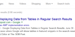Google Alerting Site Owners About Pages With AMP Errors