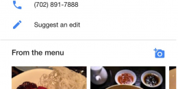 Google Showing “From the Menu” Photos, Adds Photo Uploads for Local Restaurants