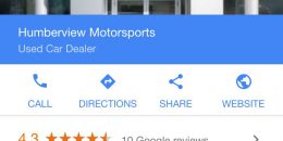 Google Testing Write a Review in the Local Knowledge Panel