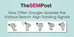 How Often Google Updates the Various Search Algo Ranking Signals