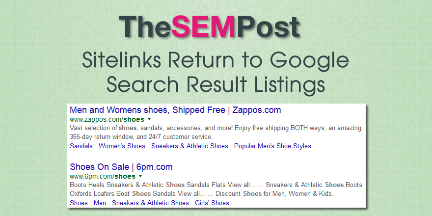 google-sitelinks-returned