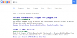 Google Returns Sitelinks to the Search Results