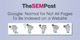Google: Normal for Not All Pages to Be Indexed on a Website