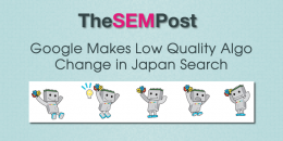 Google Makes Low Quality Content Algo Change in Japan