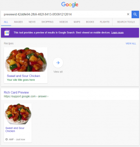 Google Adds Previews to Structured Data Testing Tool
