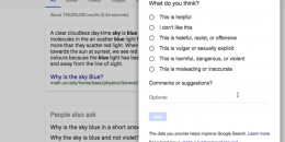 Google Updates Feedback Form for Featured Snippets & Autocomplete