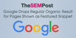 Google Drops Regular Organic Result For Pages Shown as Featured Snippet