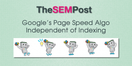 Google’s Page Speed Algo Independent of Indexing
