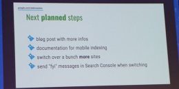 Google Mobile First: Search Console Alerts & Report Annotations Coming