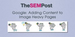 Google: Adding Content to Image Heavy Pages